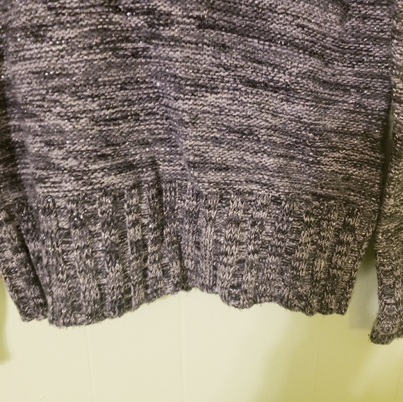 Black & Silver Sweater - Picture 3 of 4